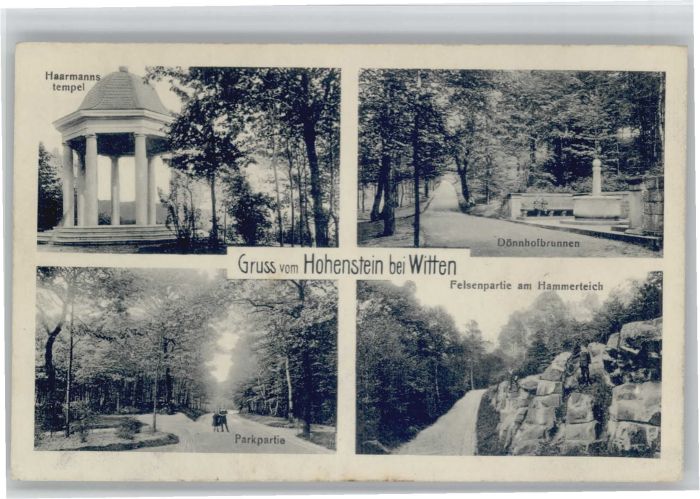 Witten Ruhr Witten Hohenstein Dönnhofbrunnen Haarma