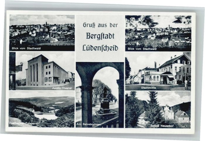 Luedenscheid elvebrunnen Fuelbecker Talsperre Schlos