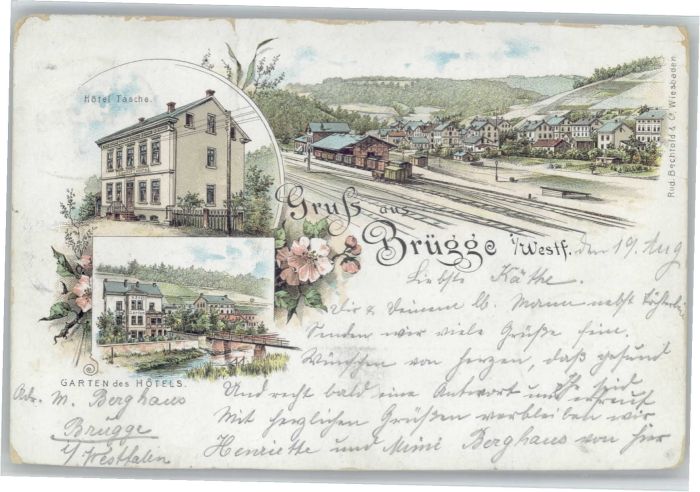 Bruegge Westfalen otel Tasche