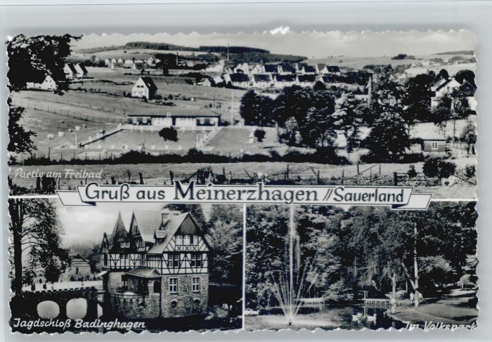 Meinerzhagen Freibad Jagd Schloss Badinghagen