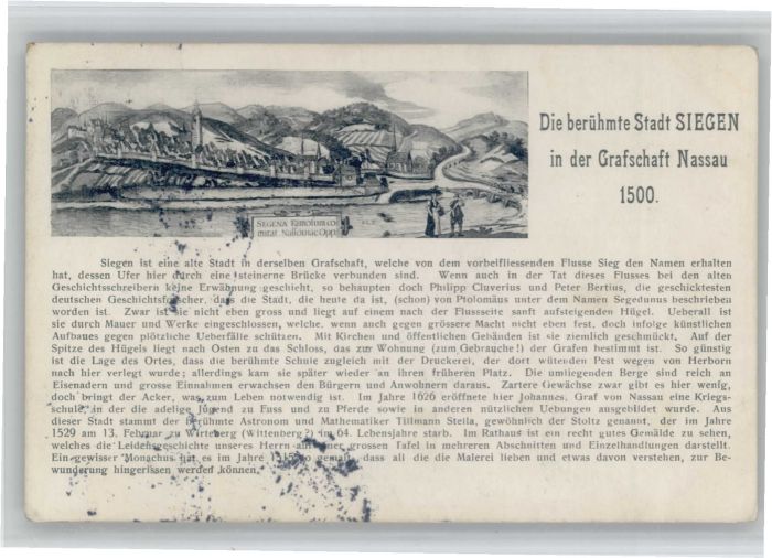 Siegen Westfalen Siegen Grafschaft Nassau