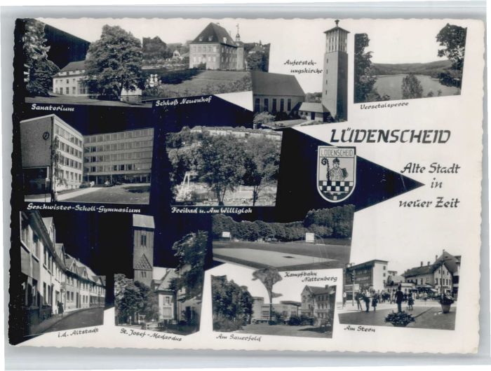 Luedenscheid chloss Neuenhof Auferstehungs Kirche Ve