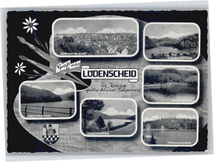Luedenscheid ubachtalsperre Versetalsperre Fuellbeck