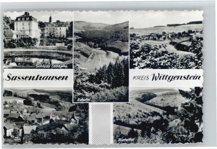 Sassenhausen Edertal Rinteltal Schloss Laasphe