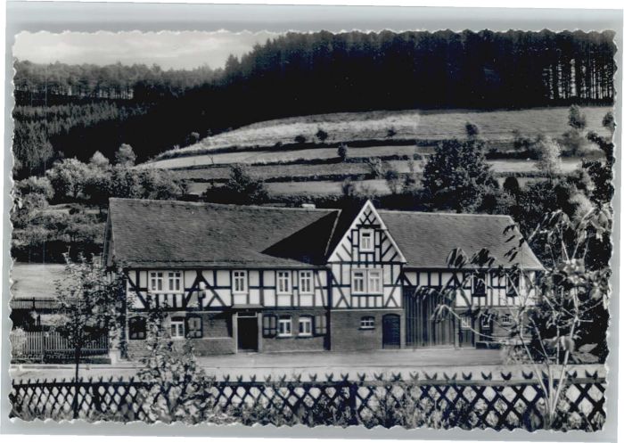 Alertshausen Gasthaus Heinrich Womelsdorf