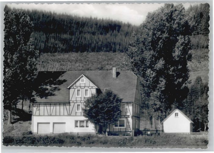 Berghausen Wittgenstein Pension Siegfried Nöh
