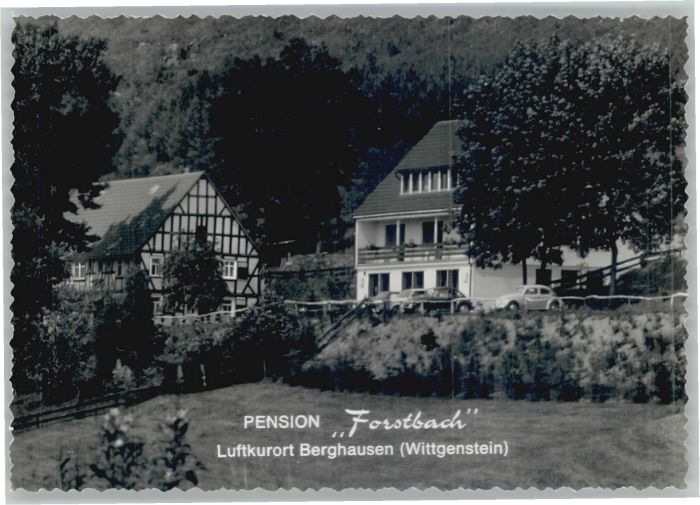 Berghausen Wittgenstein Pension Forstbach