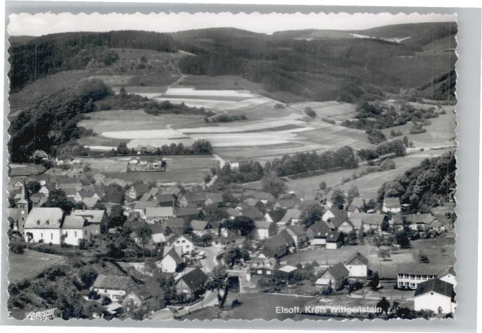 Elsoff Wittgenstein Fliegeraufnahme