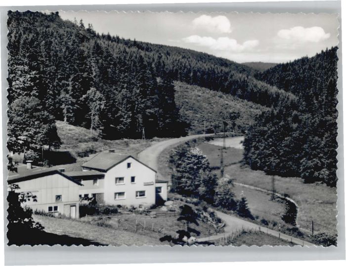 Girkhausen Bad Berleburg Girkhausen Gasthof Pension zur Schmelzh