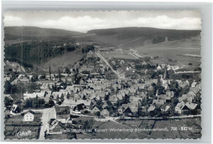 Winterberg Hochsauerland Fliegeraufnahme