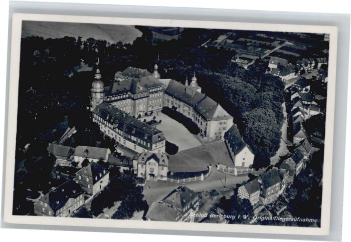 Bad Berleburg Fliegeraufnahme Schloss