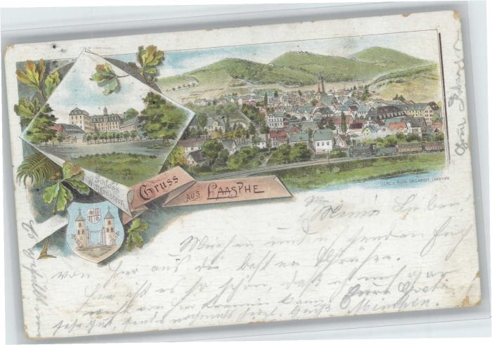 Bad Laasphe Wappen Schloss Wittgenstein