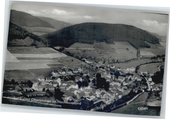 Oberkirchen Sauerland Fliegeraufnahme