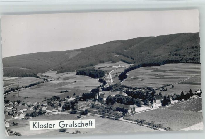 Grafschaft Sauerland Kloster Fliegeraufnahme