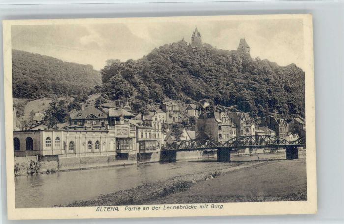 Altena Lenne Altena Lennebrücke