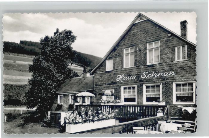 Inderlenne Sauerland Haus Schran
