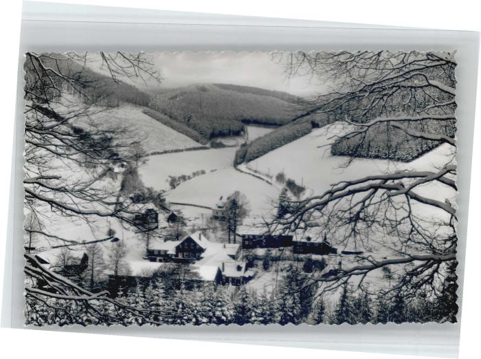 Inderlenne Sauerland Haus Schran