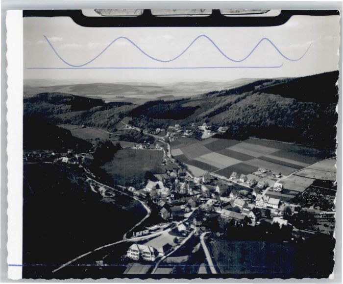 Oberkirchen Sauerland Fliegeraufnahme