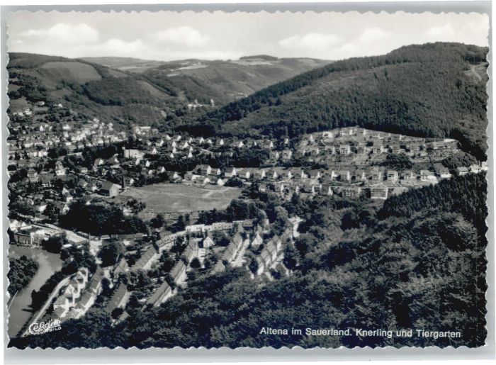 Altena Lenne Altena Fliegeraufnahme