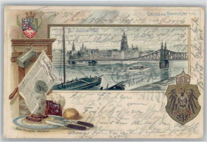 Frankfurt Main Eiserne Steg