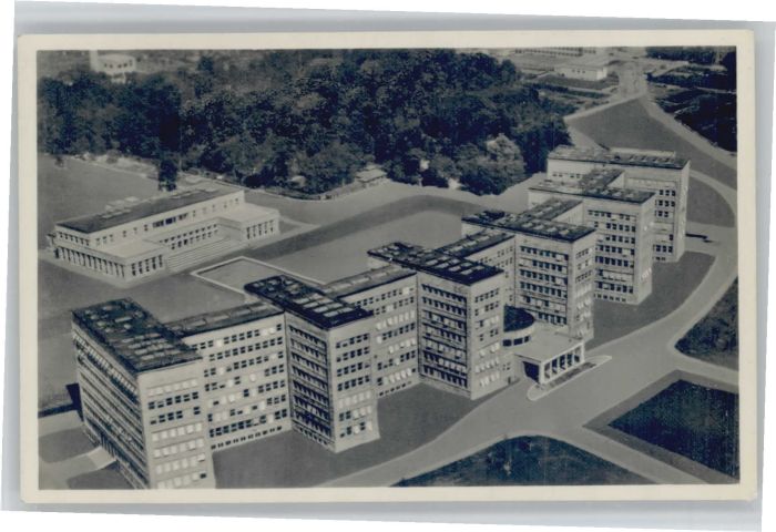 Frankfurt Main Farbenindustrie Fliegeraufnahme