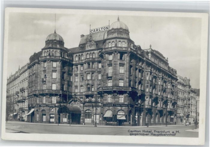 Frankfurt Main Carlton Hotel