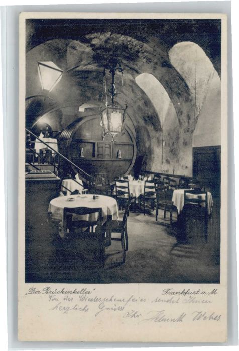 Frankfurt Main Brückenkeller