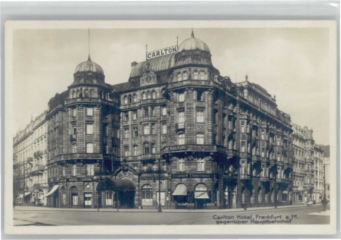 Frankfurt Main Carlton Hotel