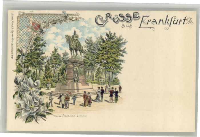 Frankfurt Main Kaiser Wilhelm Denkmal