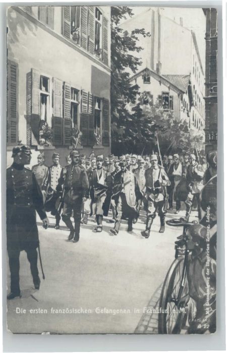 Frankfurt Main Französischen Gefangenen