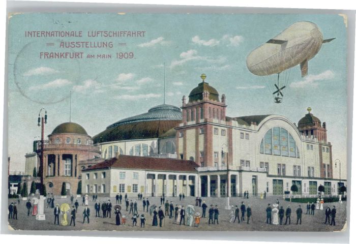 Frankfurt Main Luftschiffahrt Ausstellung