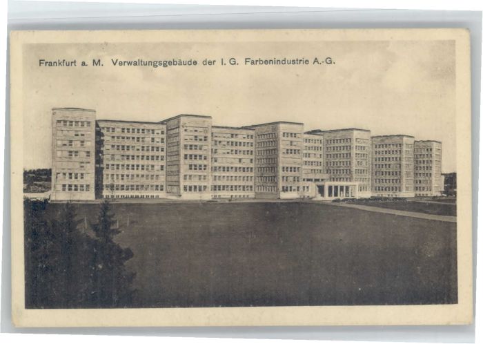 Frankfurt Main Farbenindustrie