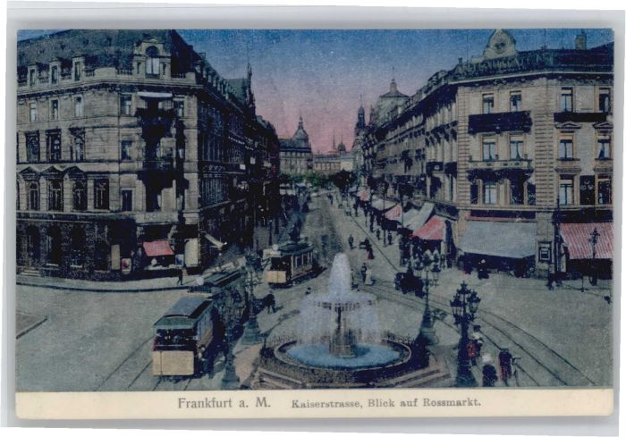 Frankfurt Main Kaiserstrasse