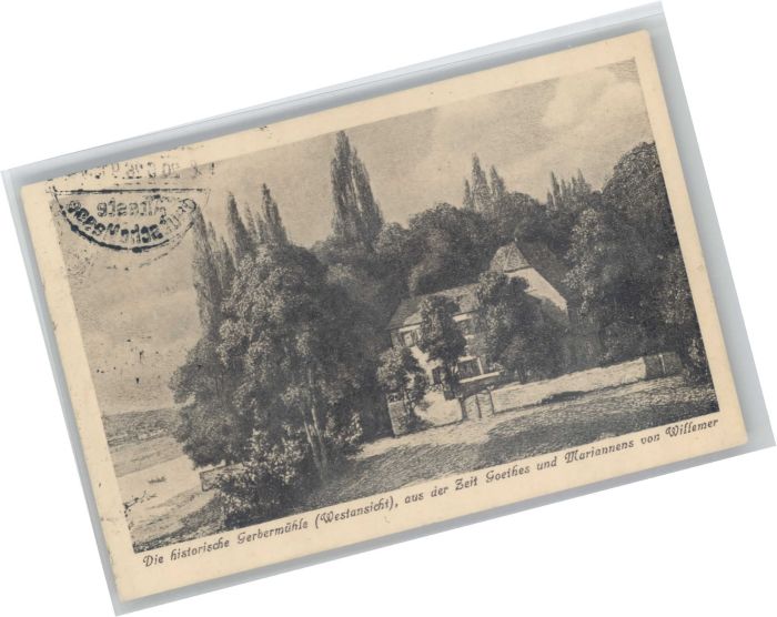 Frankfurt Main Gerbermühle