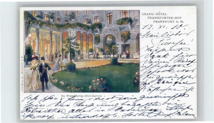 Frankfurt Main Grand Hotel Frankfurter Hof