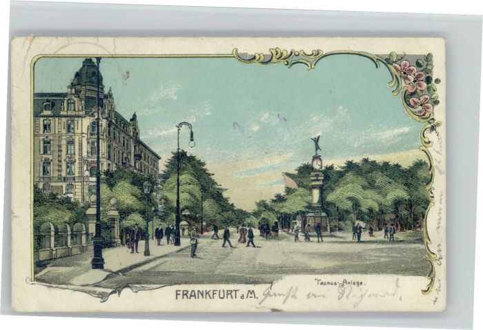 Frankfurt Main Taunus Anlagen