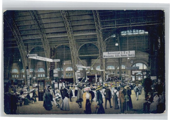 Frankfurt Main Bahnhsteige