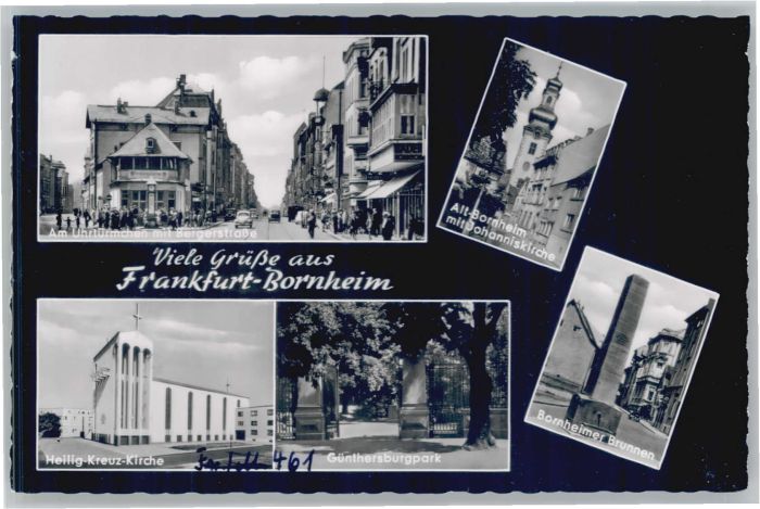 Frankfurt Main Bornheim Johannis Kirche Günthersburgpa