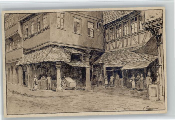 Frankfurt Main Künstler E. Quirin