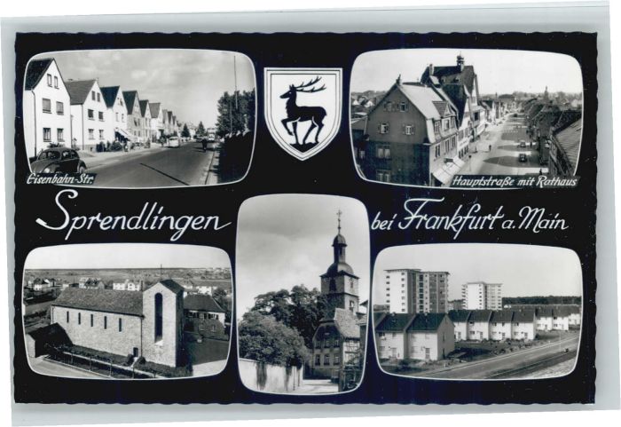 Sprendlingen  Dreieich Sprendlingen Hessen Eisenbahnstrasse Ha