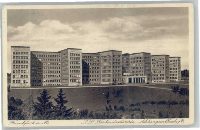 Frankfurt Main Farbenindustrie