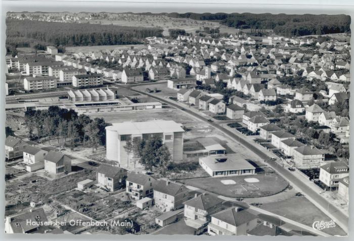 Hausen Offenbach Fliegeraufnahme