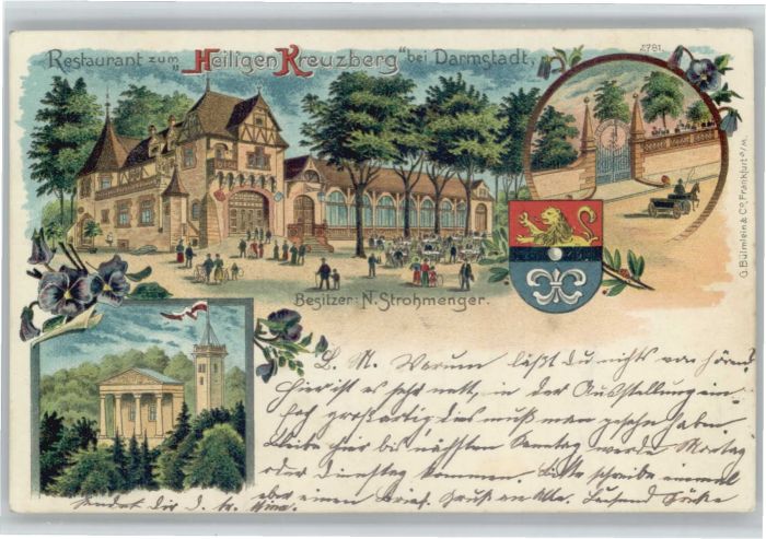 Darmstadt Restaurant Zum Heiligen Kreuzberg