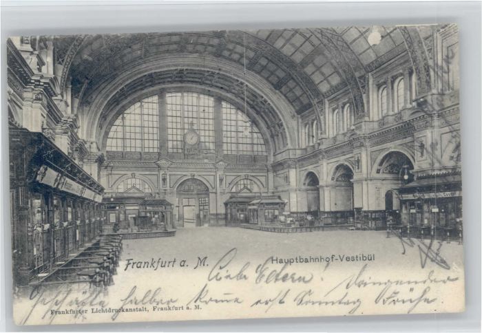 Frankfurt Main Vestibül