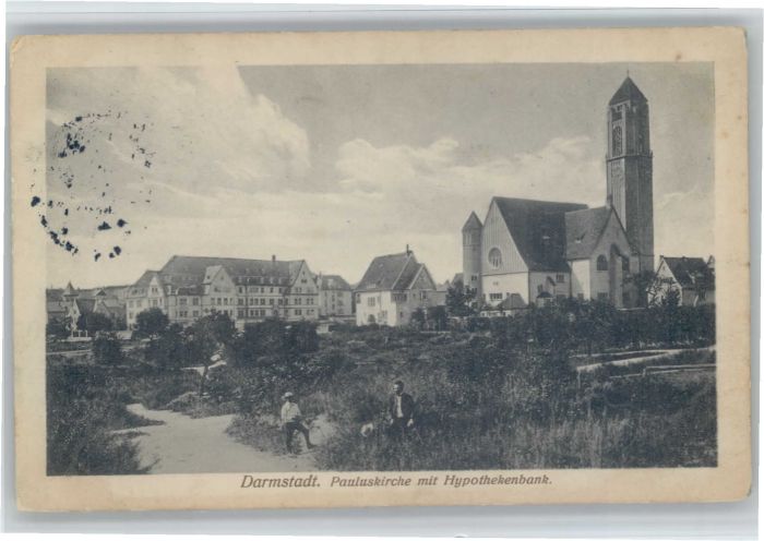 Darmstadt Paulus Kirche Hypothekenbank