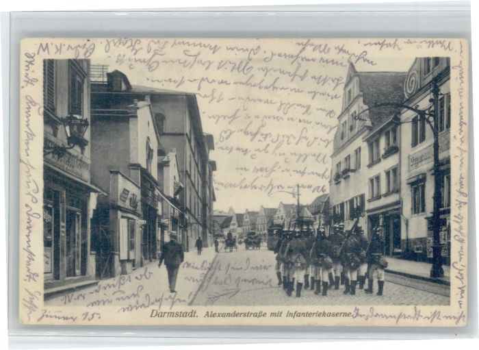 Darmstadt Alexanderstrasse Infantriekaserne