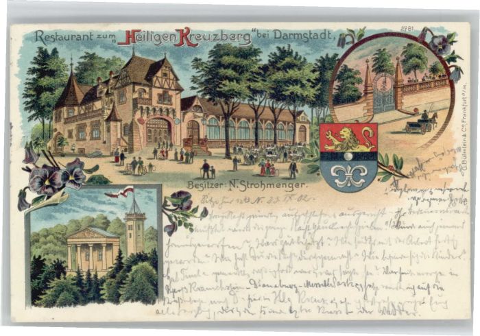 Darmstadt Restaurant Zum Heiligen Kreuzberg