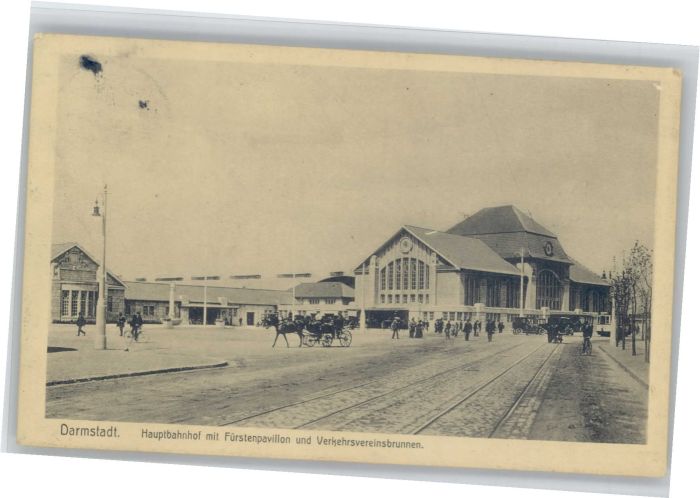 Darmstadt Verkehrsvereinsbrunnen