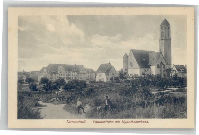 Darmstadt Paulus Kirche Hypothekenbank