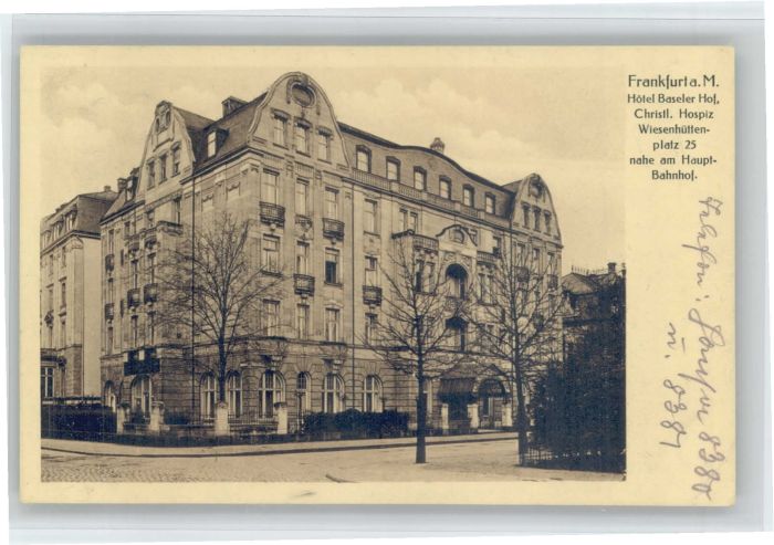 Frankfurt Main Hotel Basler Hof